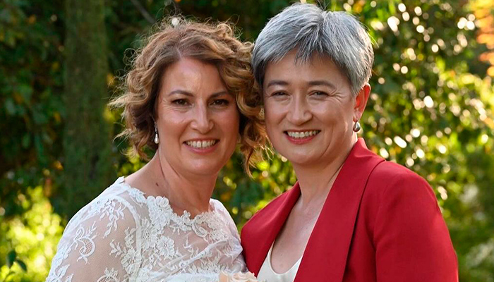 Глава МИД Австралии женилась