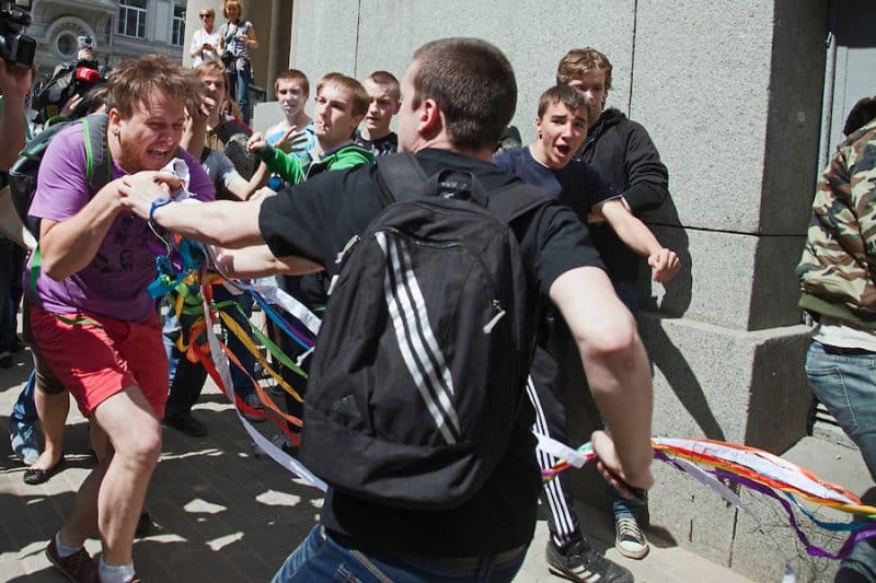 Срочно: Нападение на фестиваль Федерации ЛГБТ-спорта