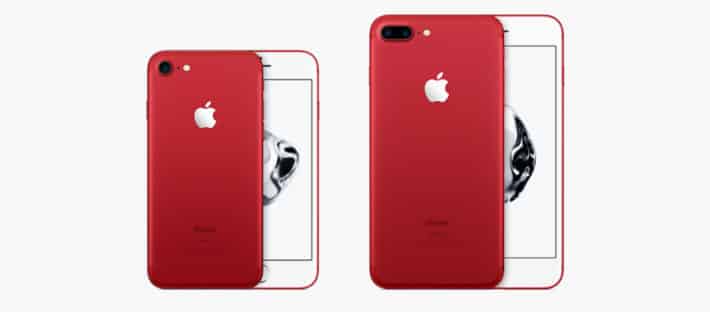 Красные iPhone 7 и благотворительность Apple