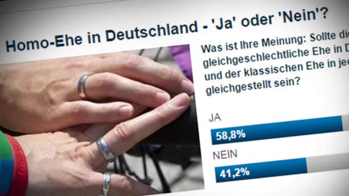 Геи и лесбиянки Германии получат все права и обязанности брака