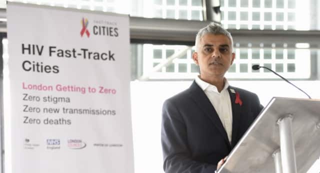 Мэр Лондона пообещал искоренить ВИЧ-инфекцию к 2030 году