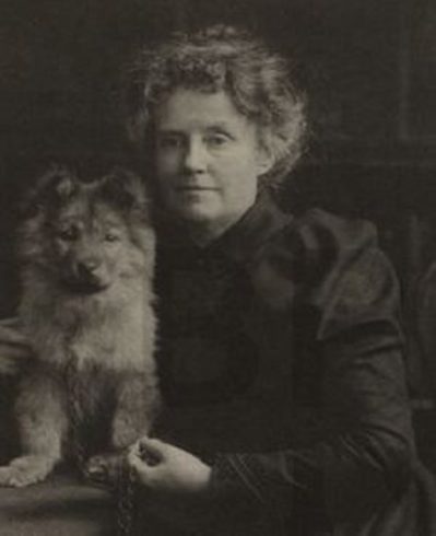 Кэтрин Брэдли с Whym Chow, 1903 год.