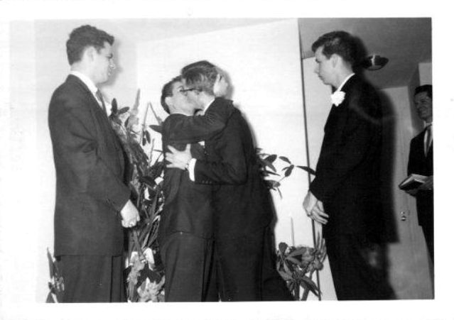 Свадебные фото гей-пары 50-х