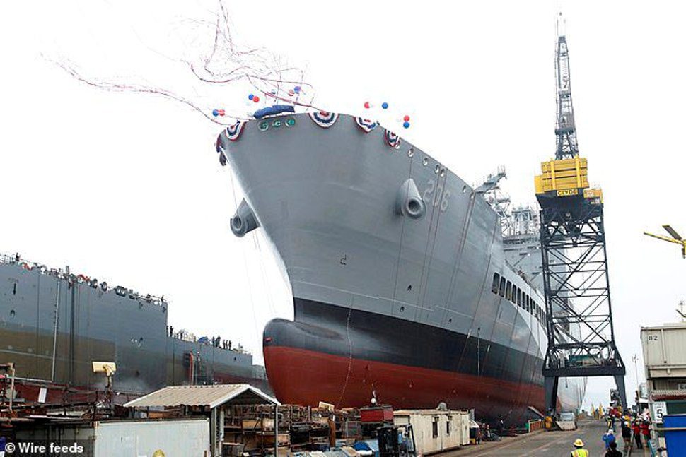 Корабль ВМС США «Харви Милк» спущен на воду