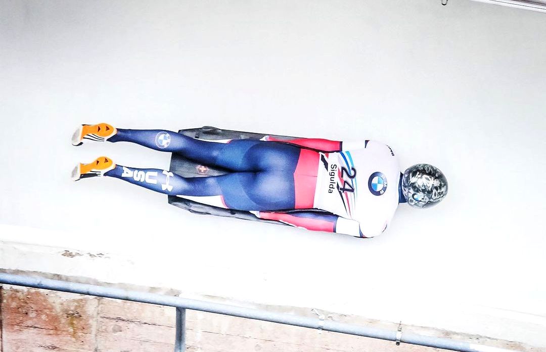 Скелетонист Эндрю Блейзер готовится к Олимпиаде в Пекине