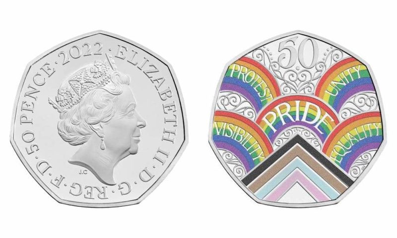 У Британії зявилася нова монета номіналом 50 пенсів 