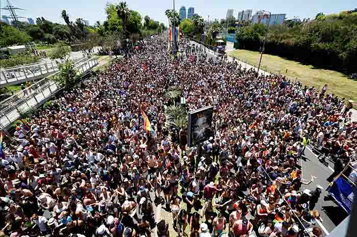 Прайд у Тель-Авіві зібрав понад 100 тисяч учасників