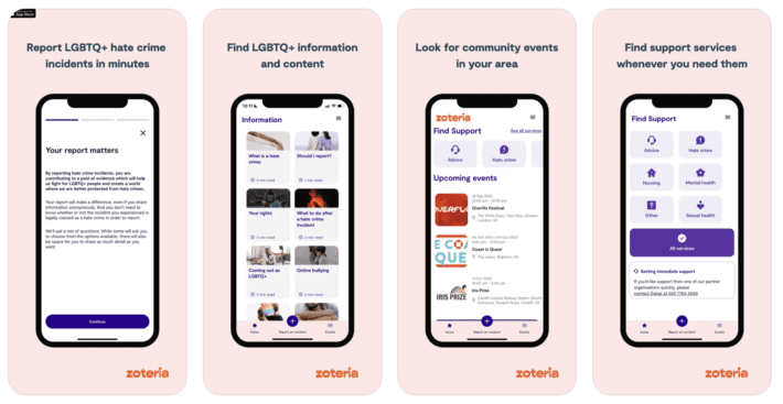 Zoteria — новое приложение против гомофобии