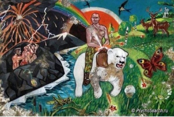 Путин похищает радугу чтобы вернуть детям
