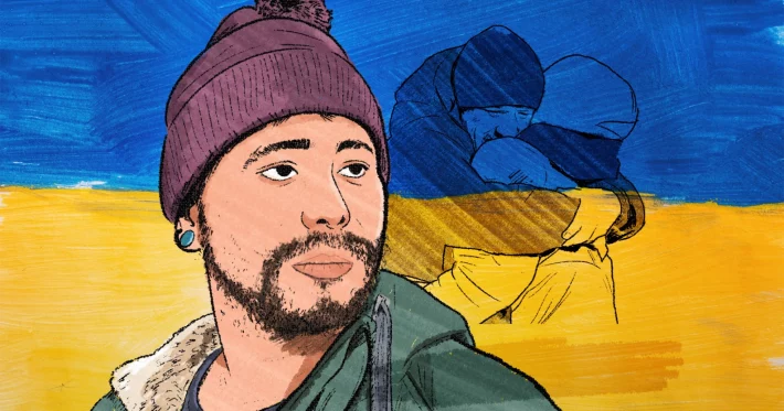 Транспарень из Украины: "Быть убитым с женскими документами"