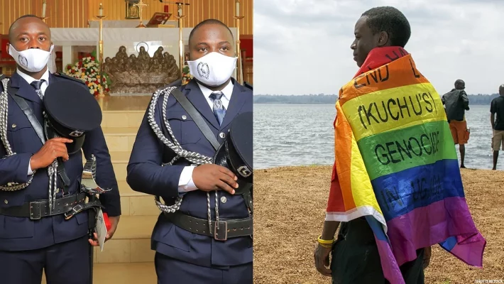 Арест за "акт гомосексуализма" в Уганде после принятого гомофобного закона