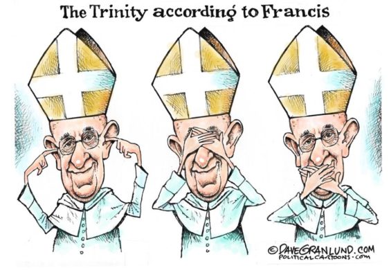 На самом деле папа Франциск осудил однополые пары. Разбор