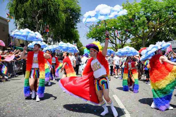 Наши в США мой первый прайд в Голливуде #ITSMYFIRSTPRIDE