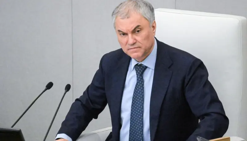 председатель Госдумы РФ Вячеслав Володин злой