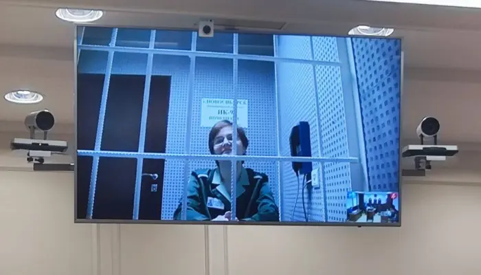 Марк Кислицын во время суда. Фото: Медиазона