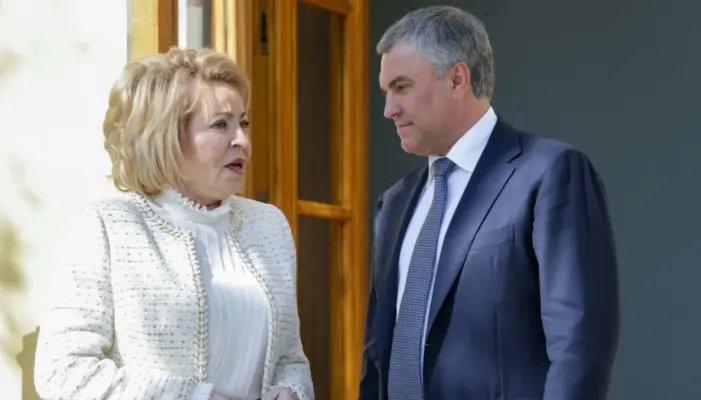 Вячеслав Володин и Валентина Матвиенко