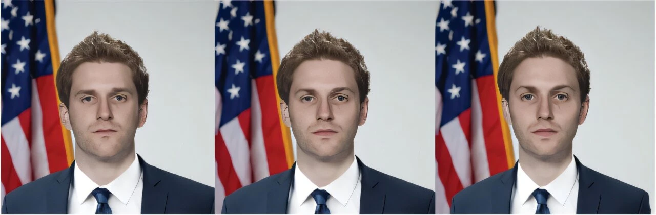 Три версии "кандидата" из исследования The Right Kind of (Gay) Man? Sexuality, Gender Presentation, and Heteronormative Constraints on Electability