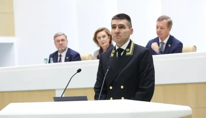 судья Нефёдов на заседании Совфеда РФ по своему повышению 14 октября 2026 года
