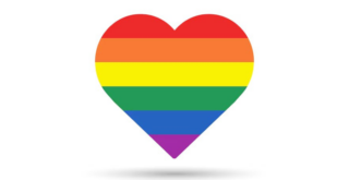 Радужное сердце