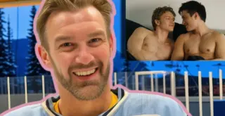 хоккеист Jesse Kortuem на фоне сериала Жаркое соперничество