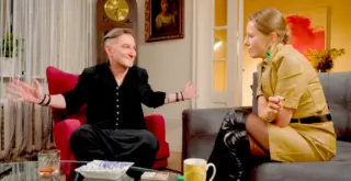 Антон Красовский даёт интервью Ксении Собчак